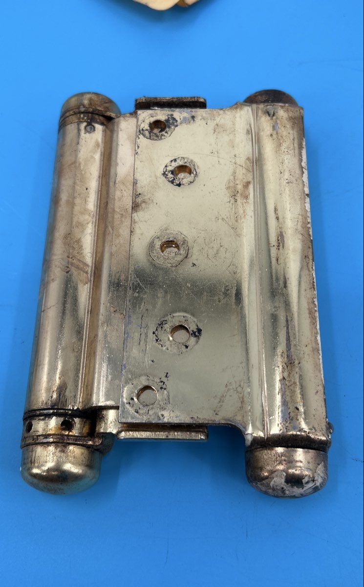 Bommer Brass Double Acting Spring Hinge Type 3029-6 for 1-1/4” to 1-3/4” doors