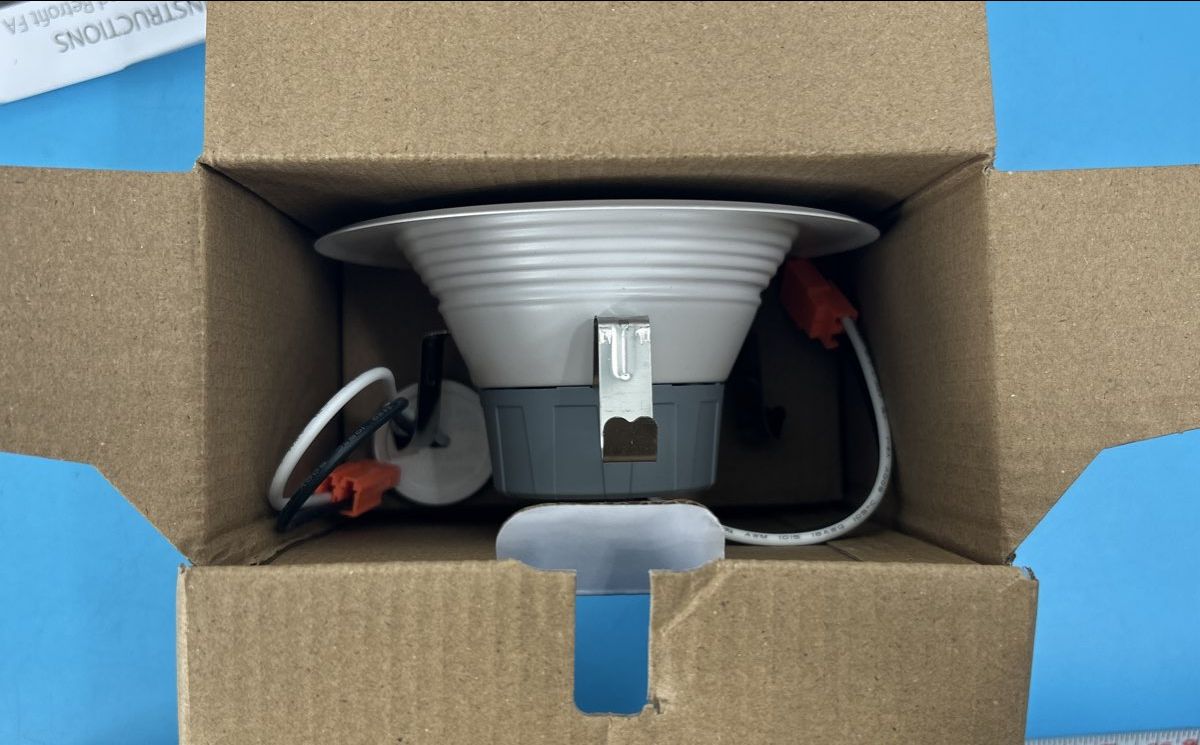 Box of 4 - RAB 4” LED Retrofit Recessed Downlight R4R89FA120WB