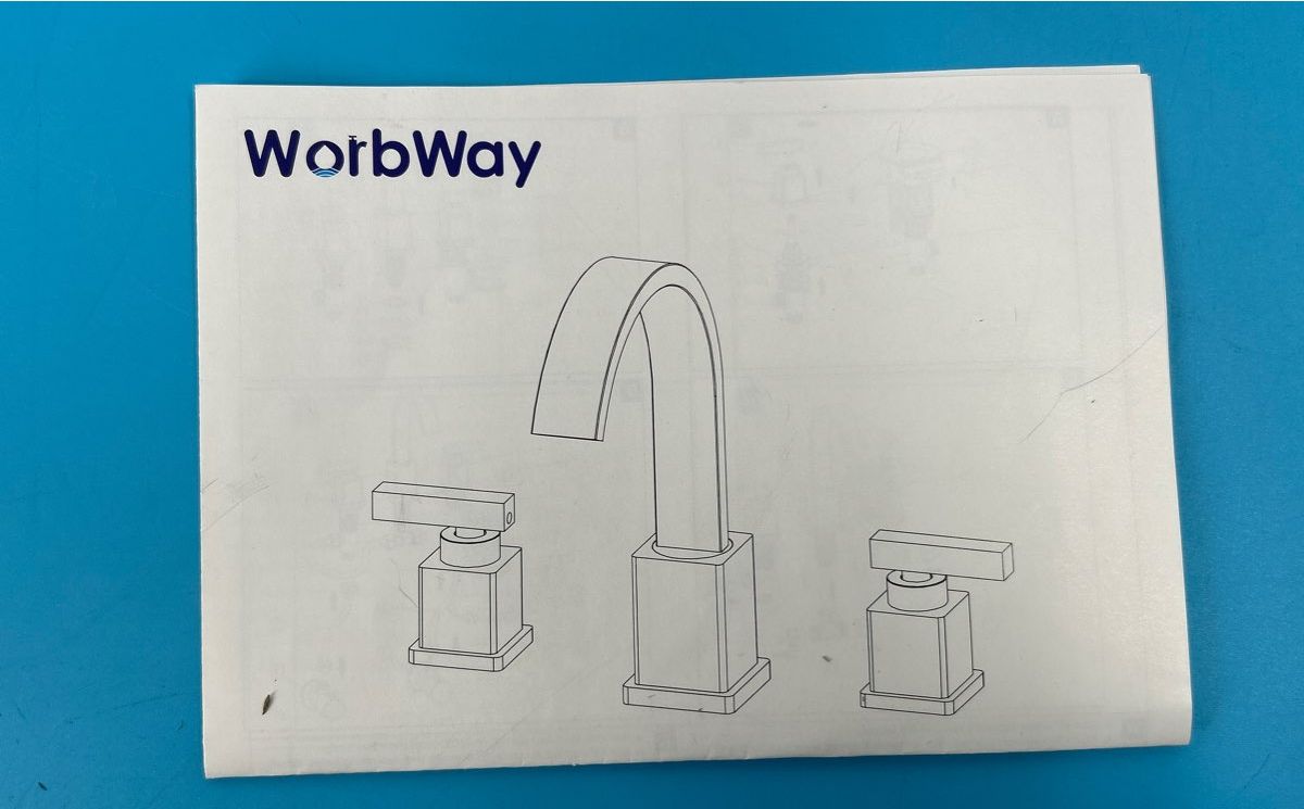Worbway Bathroom Faucet - Black Finish