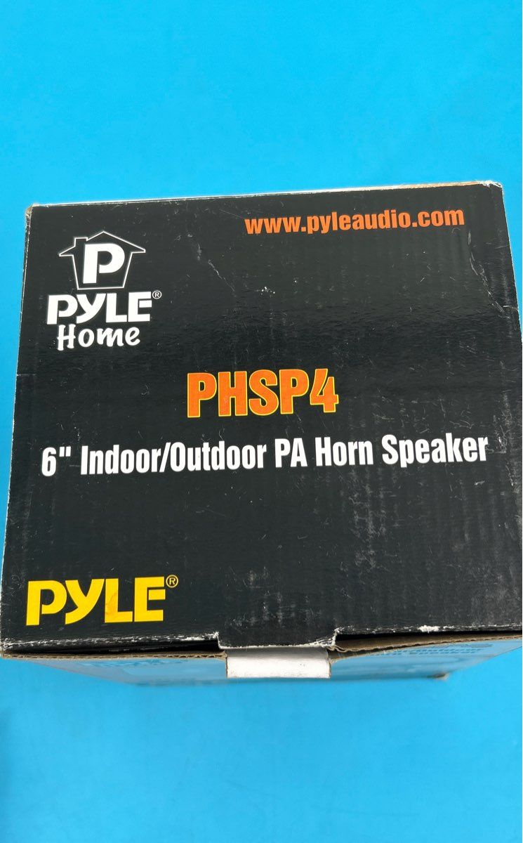 Pyle Home 6” Indoor/Outdoor PA Horn Speaker 50W model: PHSP4