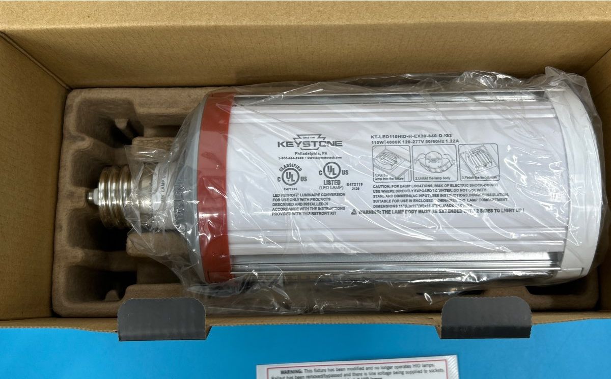 Keystone Direct Drive HID LED EX39 16kLu 4000ktemp KT-LED110HID-H-EX39-840-D /G3