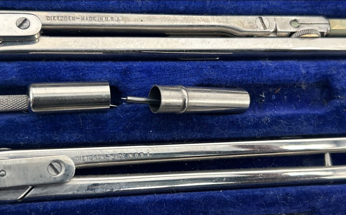 Vintage Dietzgen Drawing Drafting Toolkit
