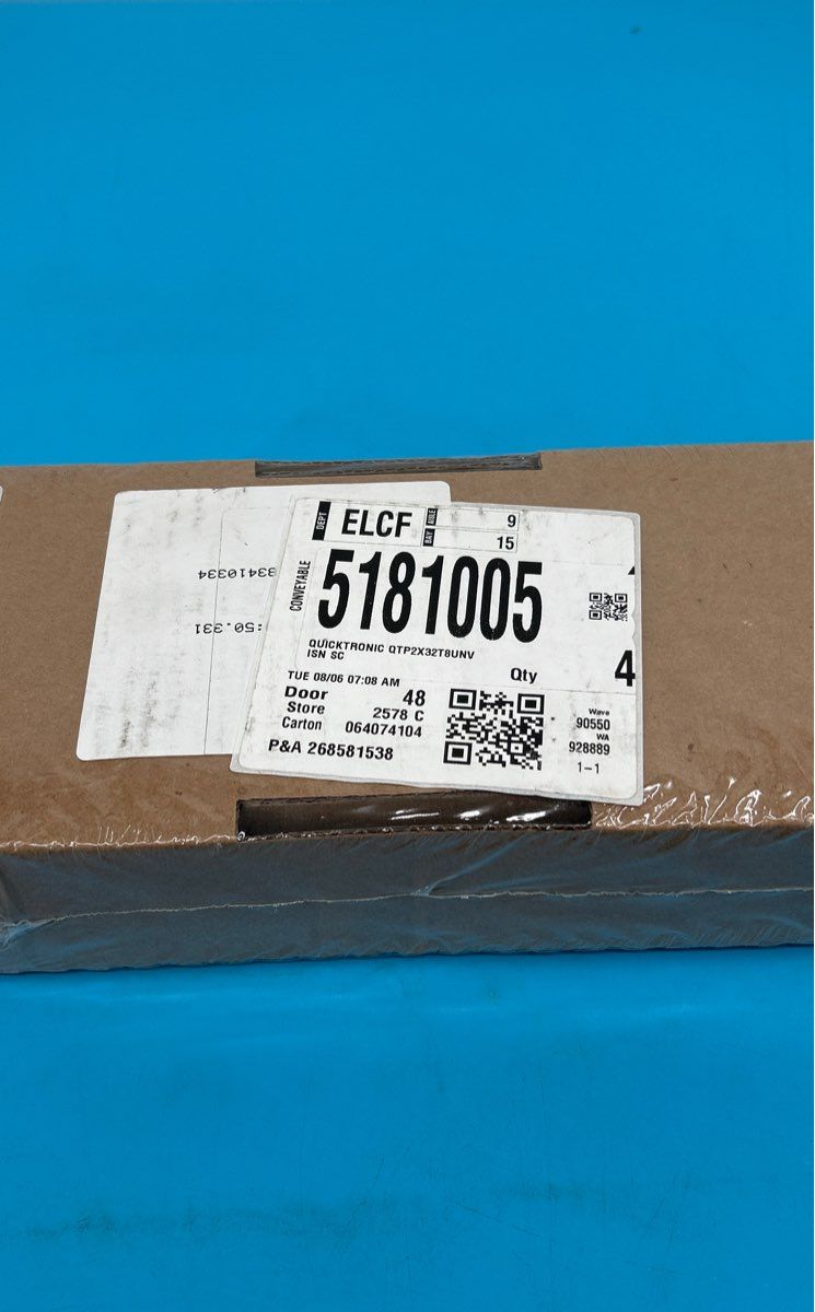 Set of 4 - Quicktronic T8 Electronic Ballast Instant Start 120/277V- H.E.