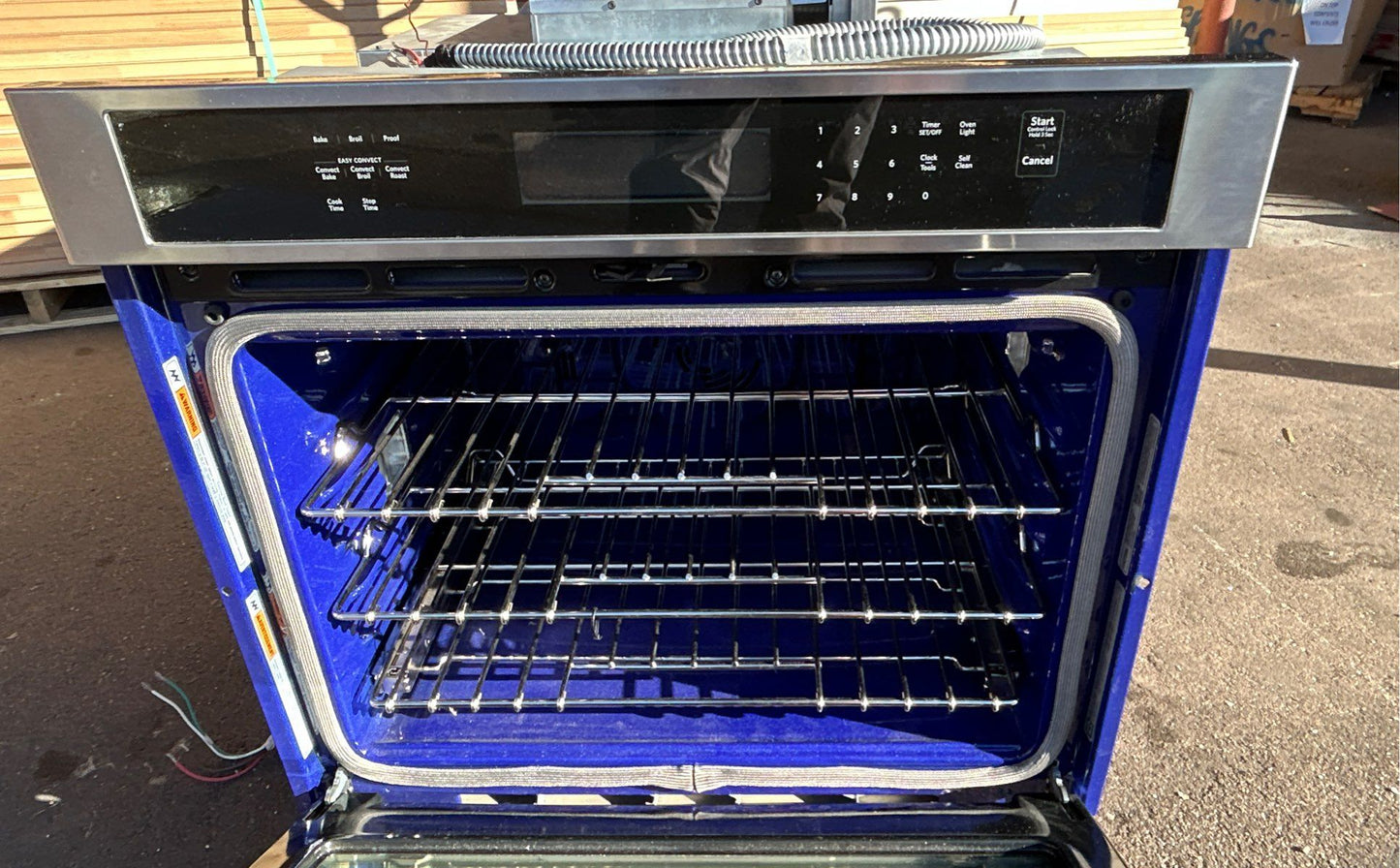 KitchenAid - 30" Built-In Single Electric Convection Wall Oven with Air Fry Mode