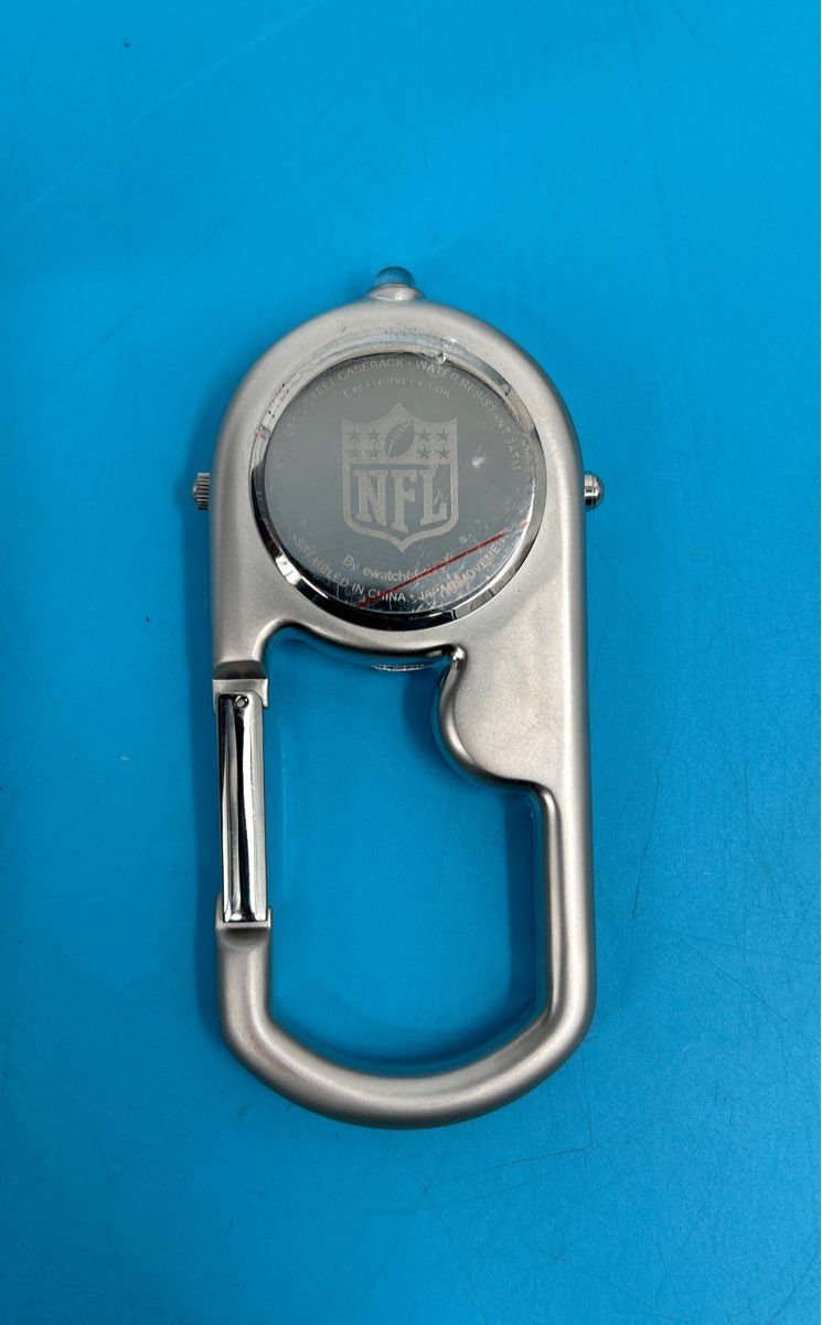 4 in 1 NFL Seattle Seahawks Carabiner, Watch, Compass, and Light