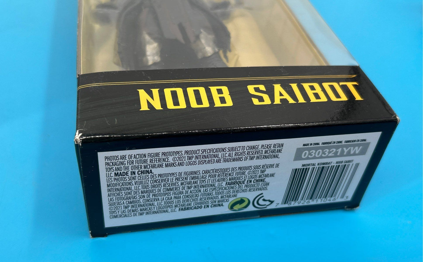 Set of 2 -MKX Quan Chi, MKXI Noob Saibot New in Box Action Figures - wear to box