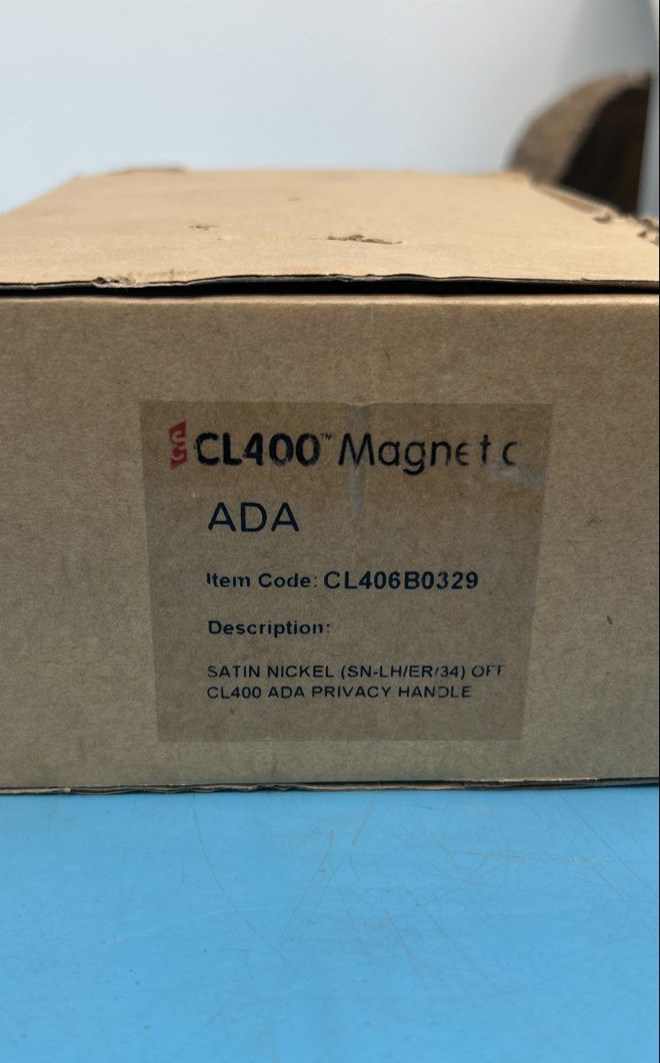 CL400 Magnetic Privacy Handle ADA Item Code CL406B0329