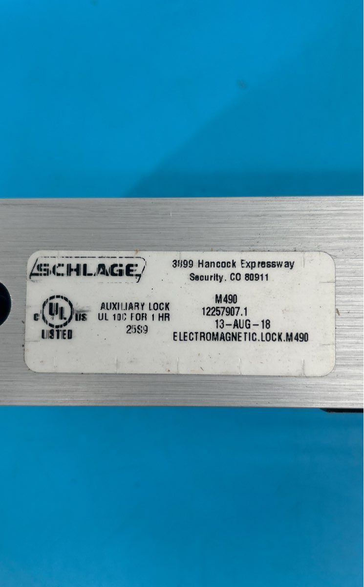 Schlage Electromagnetic Lock Model M490