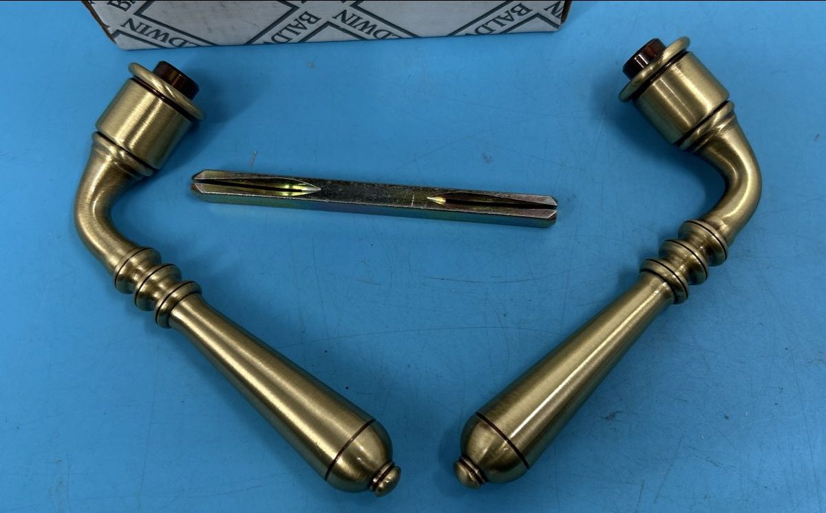 Baldwin - Estate Collection - One Pair of Brass Levers model: 5107-060-MR