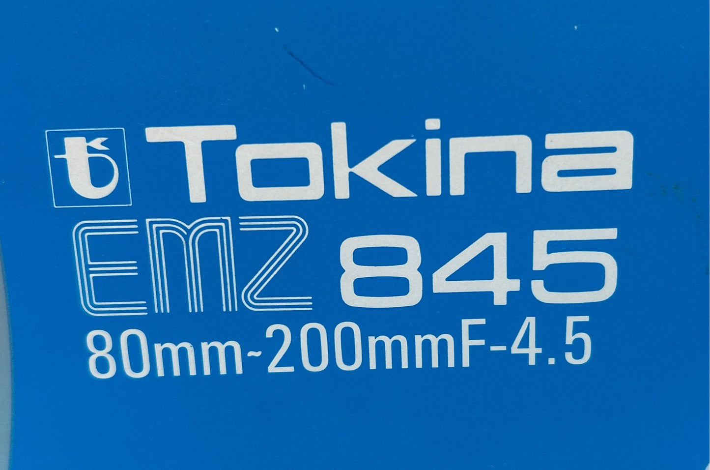 Tokina EMZ 845 80mm-200mm F-4.5 for Canon FD