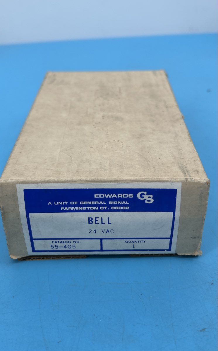 Vintage Edward’s Single Ball Magnet Bell 24vac model: 55-4G5