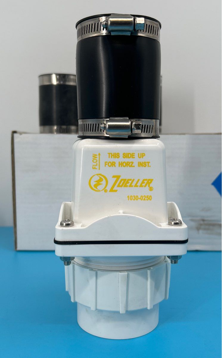Set of 3 - Zoeller 2-in Sewage Pump Check Valve model: 1030-0250