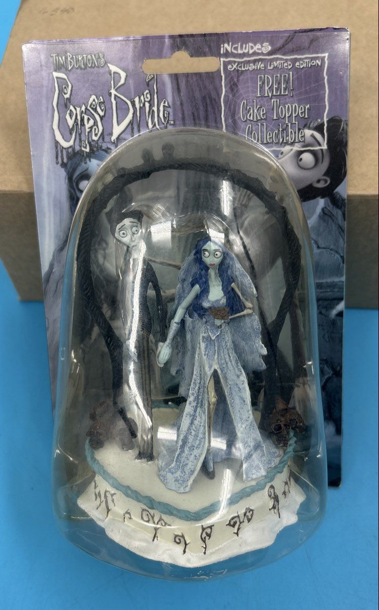 Tim Burton's Corpse Bride Limited Edition Collectable Cake Topper - Unopened!