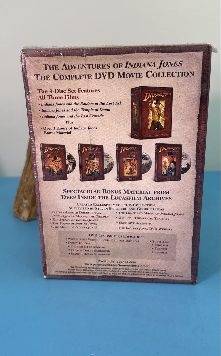 The Adventures of Indiana Jones DVD Box set