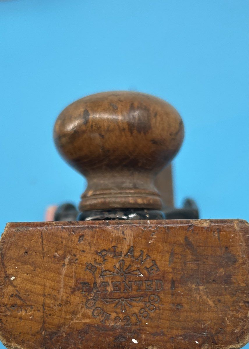 Vintage Planer (L-15" x W-2.75" x H-6") B-Plane (Oct 22, 1889)