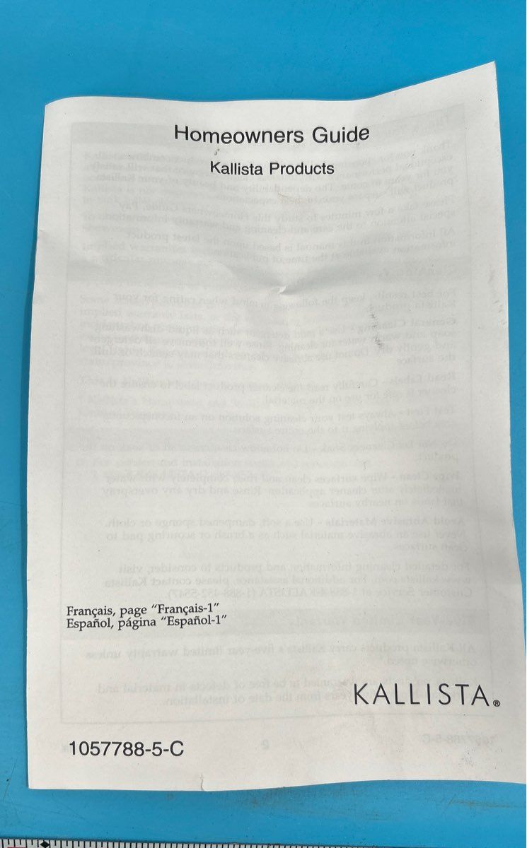 Kallista Quincy Side Spray Heavy Duty model P25010-00-AD