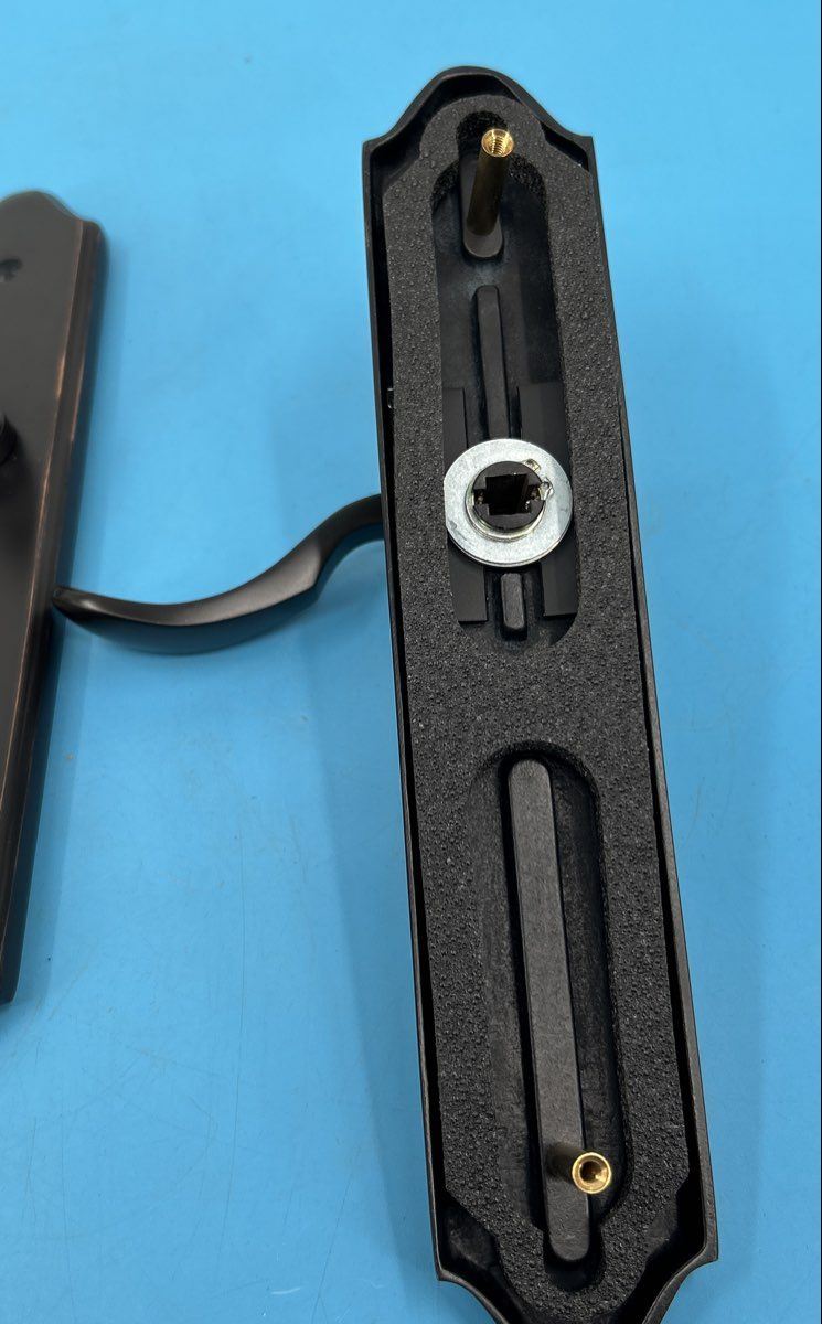 Emtek /Assa Abloy Concord Style Cortina Lever 2”x10” LH Rubbed Oil Bronze Finish
