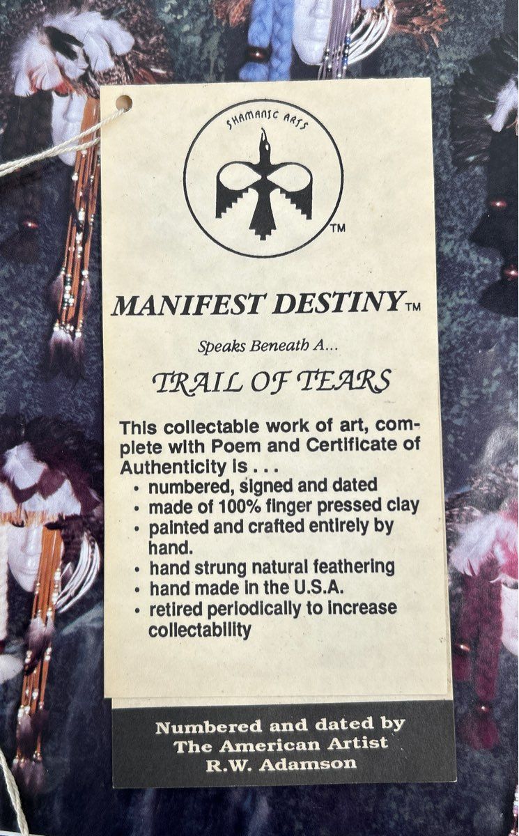 R.W.Adamson - “The Shaman’s Medicine Mask” w/Cert of Auth Piece no. 89 (1454-53)