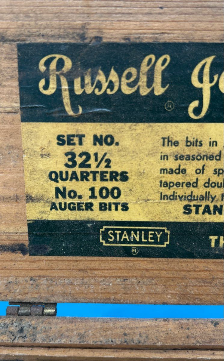 Vintage - Stanley - Russell Jennings 13pc Auger Bit set