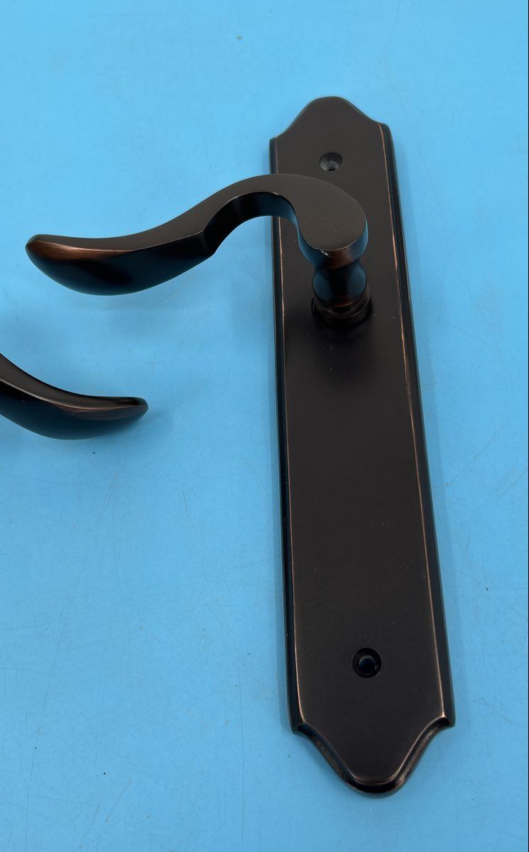 Emtek /Assa Abloy Concord Style Cortina Lever 2”x10” LH Rubbed Oil Bronze Finish