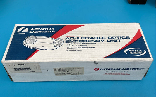 Set of 2 - Lithonia Lighting - Adjustable Optics Emergency Unit Model ELM2