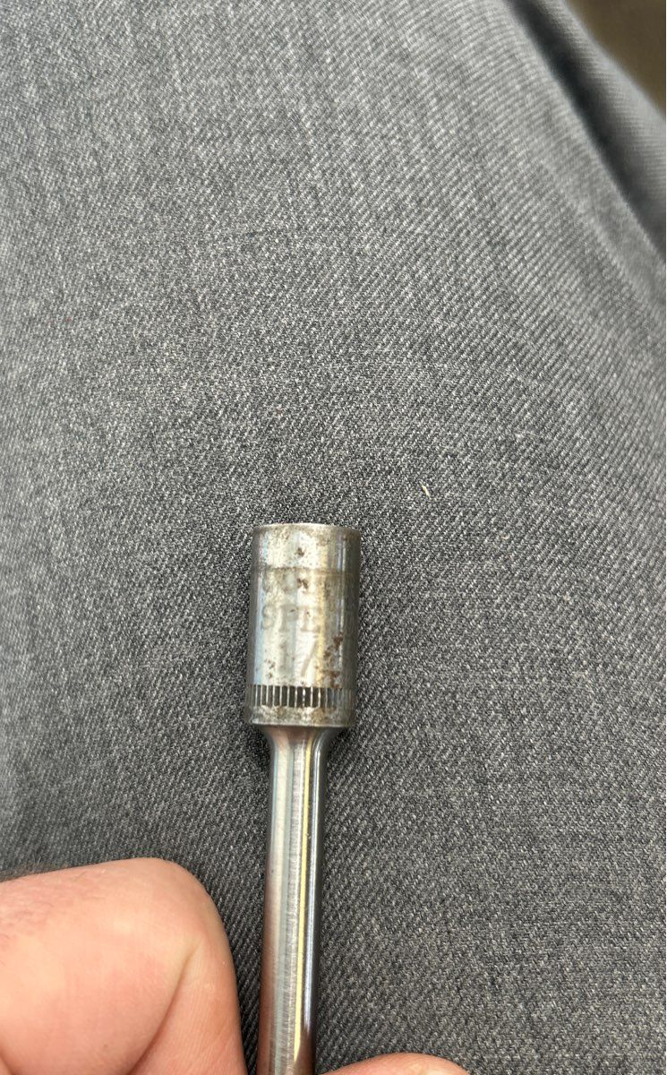 Vintage Dexter/Lawson Hollow Drillbits Set of 11 (3/8 2-8) and 1 Speed bit (1/4)