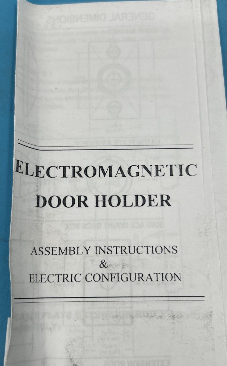 Electromagnetic Door Holder 20v/120v 110lbs Fire Door Holder