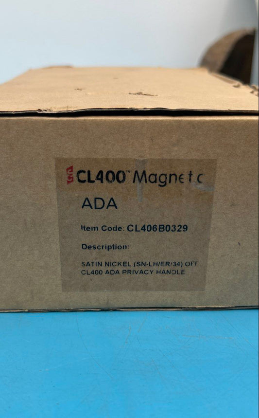CL400 Magnetic Privacy Handle ADA Item Code CL406B0329