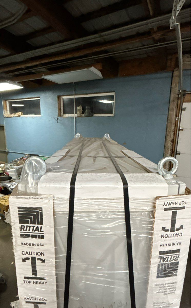 Rittal Corp TS8 Floormount w/ 12” Leg Kit Model: TSFM636316NC