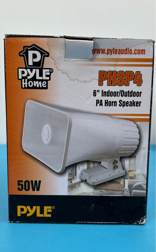 Pyle Home 6” Indoor/Outdoor PA Horn Speaker 50W model: PHSP4