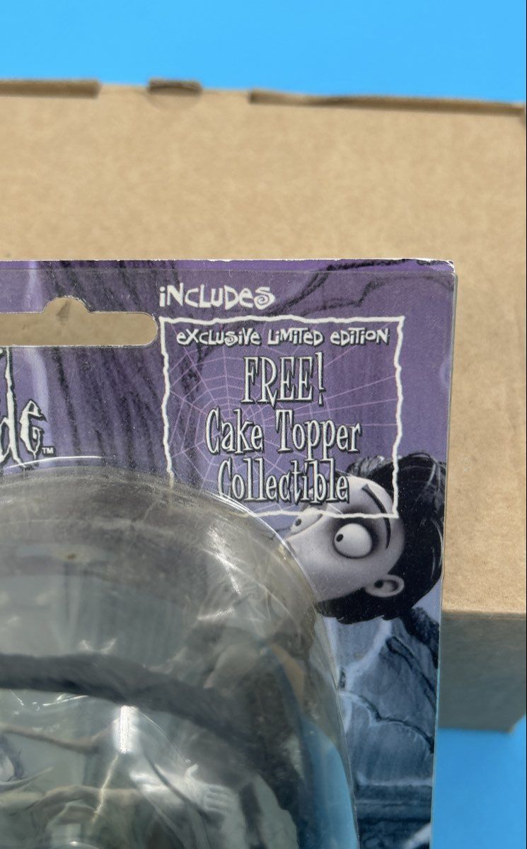 Tim Burton's Corpse Bride Limited Edition Collectable Cake Topper - Unopened!